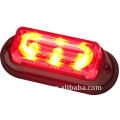 Montagem em superfície DC12V 3W conduziu Strobe Lighthead vermelho